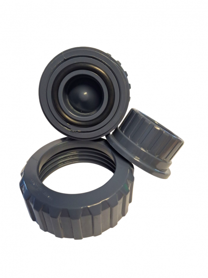 PVC-U Kegelrückschlagventil 25 mm PN16 mit Klebemuffe und EPDM-Dichtung